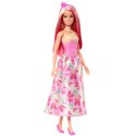 Lalka Barbie Księżniczka z długimi włosami, różowo-blond