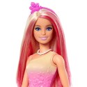 Lalka Barbie Księżniczka z długimi włosami, różowo-blond