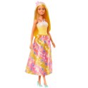 Lalka Barbie Księżniczka z długimi włosami, żółto-blond