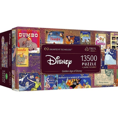 Puzzle 13500 elementów Golden Age of Disney Puzzle 13500 elementów Golden Age of Disney