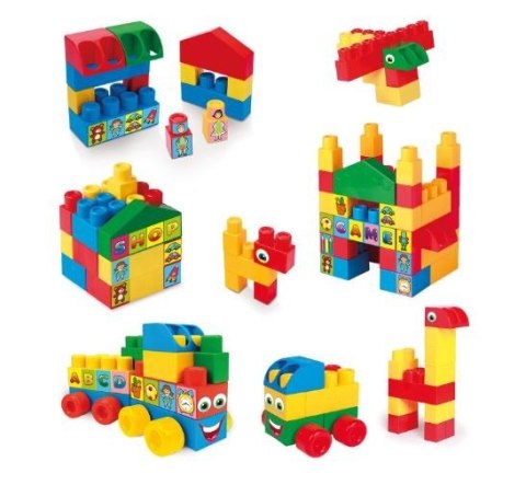 Klocki 51 elementów Big Blocks Klocki 51 elementów Big Blocks