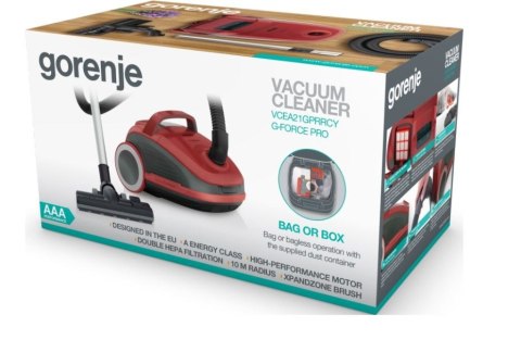 Odkurzacz G Force Pro VCEA21GPRRCY Odkurzacz G Force Pro VCEA21GPRRCY