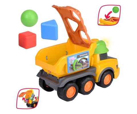 Wywrotka ABC Harry z klockami 30 cm Wywrotka ABC Harry z klockami 30 cm