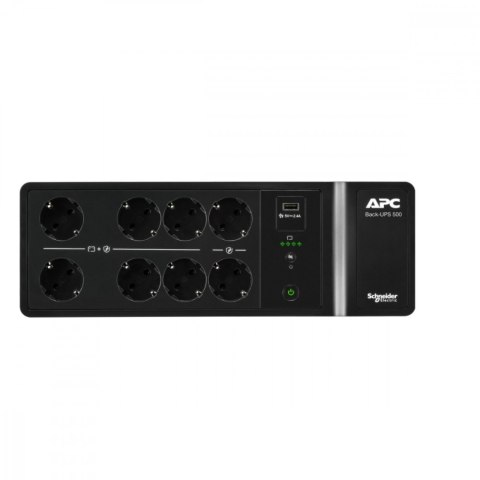Zasilacz BE500G2-GR APC Back-UPS 500VA 8 schuko outlets Zasilacz BE500G2-GR APC Back-UPS 500VA 8 schuko outlets