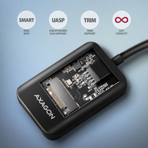 ADM2-CM Adapter USB3.2 Gen 2 M.2 NVMe/SATA SSD 10cm USB-C cable ADM2-CM Adapter USB3.2 Gen 2 M.2 NVMe/SATA SSD 10cm USB-C cable