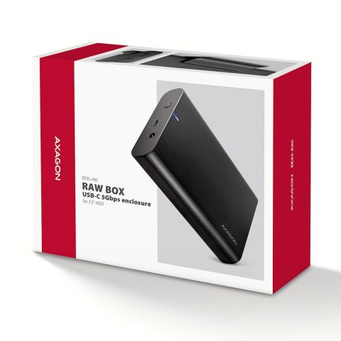 EE35-A6C Obudowa zewnętrzna aluminiowa USB 3.2 Gen1 SATA 6G 3.5" EE35-A6C Obudowa zewnętrzna aluminiowa USB 3.2 Gen1 SATA 6G 3.5"