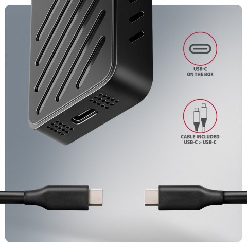 EEM2-20G Obudowa zewnętrzna aluminiowa USB-C 3.2 Gen 2 M.2 NVMe SSD 20Gbps EEM2-20G Obudowa zewnętrzna aluminiowa USB-C 3.2 Gen 2 M.2 NVMe SSD 20Gbps