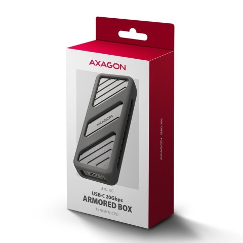 EEM2-20G Obudowa zewnętrzna aluminiowa USB-C 3.2 Gen 2 M.2 NVMe SSD 20Gbps EEM2-20G Obudowa zewnętrzna aluminiowa USB-C 3.2 Gen 2 M.2 NVMe SSD 20Gbps