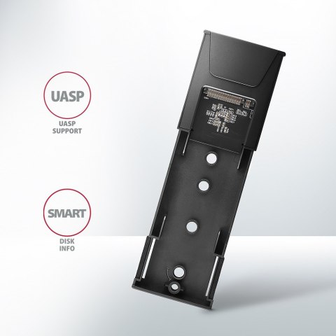 EEM2-GTS2 Obudowa zewnętrzna aluminiowa bezśrubowa USB-C 3.2 Gen 2 M.2 NVMe & SATA SSD + USB-A - USB-C redukcja EEM2-GTS2 Obudowa zewnętrzna aluminiowa bezśrubowa USB-C 3.2 Gen 2 M.2 NVMe & SATA SSD + USB-A - USB-C redukcja