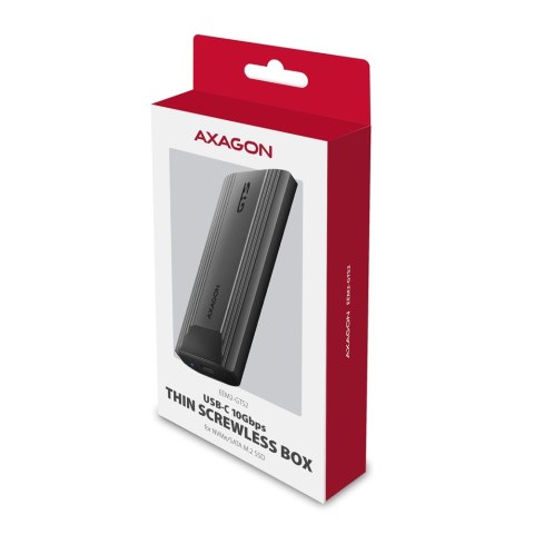 EEM2-GTS2 Obudowa zewnętrzna aluminiowa bezśrubowa USB-C 3.2 Gen 2 M.2 NVMe & SATA SSD + USB-A - USB-C redukcja EEM2-GTS2 Obudowa zewnętrzna aluminiowa bezśrubowa USB-C 3.2 Gen 2 M.2 NVMe & SATA SSD + USB-A - USB-C redukcja