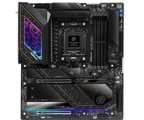 Płyta główna X870E TAICHI AM5 4DDR5 M.2 EATX Płyta główna X870E TAICHI AM5 4DDR5 M.2 EATX