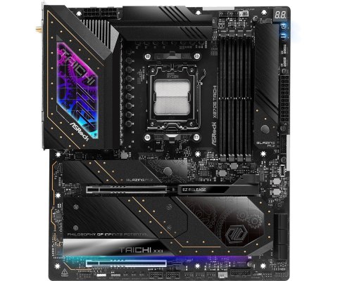 Płyta główna X870E TAICHI AM5 4DDR5 M.2 EATX Płyta główna X870E TAICHI AM5 4DDR5 M.2 EATX
