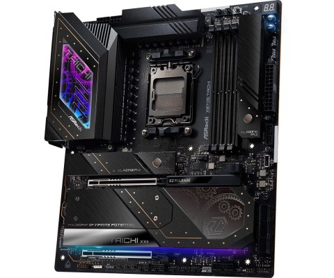 Płyta główna X870E TAICHI AM5 4DDR5 M.2 EATX Płyta główna X870E TAICHI AM5 4DDR5 M.2 EATX