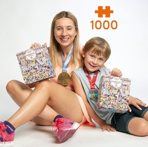 Puzzle Puzzlove Maraton 42,195 km 1000 elementów Puzzle Puzzlove Maraton 42,195 km 1000 elementów