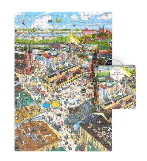 Puzzle Puzzlove Miasto Kraków 1000 elementów Puzzle Puzzlove Miasto Kraków 1000 elementów