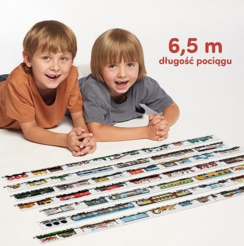 Puzzle dwustronne - Pociągi Puzzle dwustronne - Pociągi