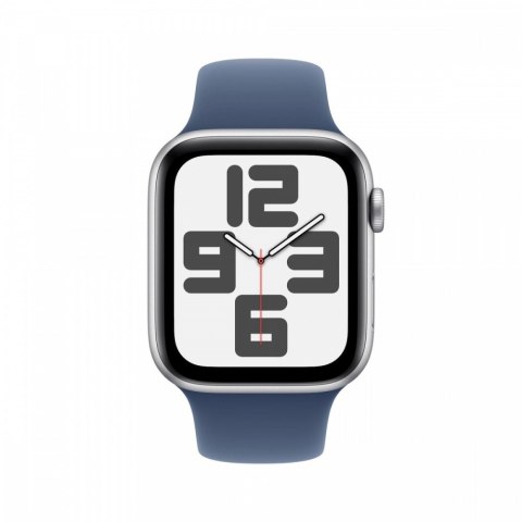 Watch SE GPS + Cellular, koperta 40 mm z aluminium w kolorze srebrnym z paskiem sportowym w kolorze denim - rozmiar S/M Watch SE GPS + Cellular, koperta 40 mm z aluminium w kolorze srebrnym z paskiem sportowym w kolorze denim - rozmiar S/M