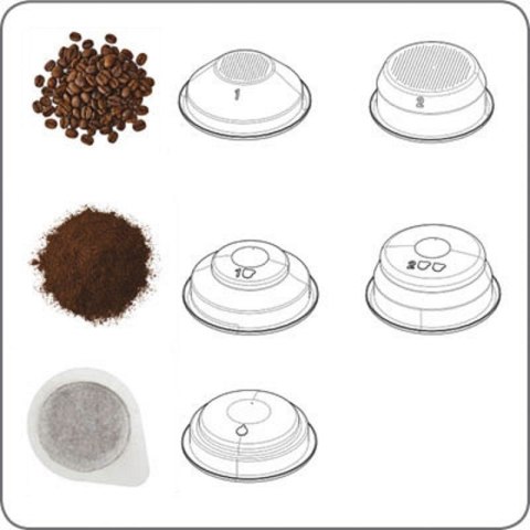Ekspres kolbowy Barista Perfetta Plus czerwony Ekspres kolbowy Barista Perfetta Plus czerwony