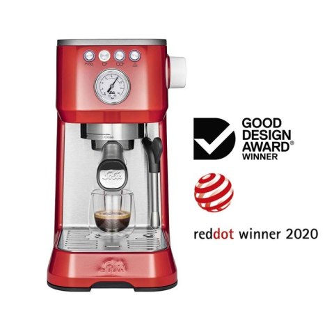 Ekspres kolbowy Barista Perfetta Plus czerwony Ekspres kolbowy Barista Perfetta Plus czerwony
