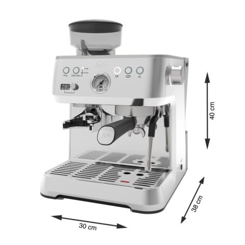 Ekspres kolbowy Grind & Infuse Perfetta stalowy Ekspres kolbowy Grind & Infuse Perfetta stalowy