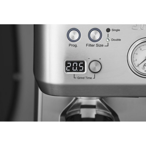Ekspres kolbowy Grind & Infuse Perfetta stalowy Ekspres kolbowy Grind & Infuse Perfetta stalowy