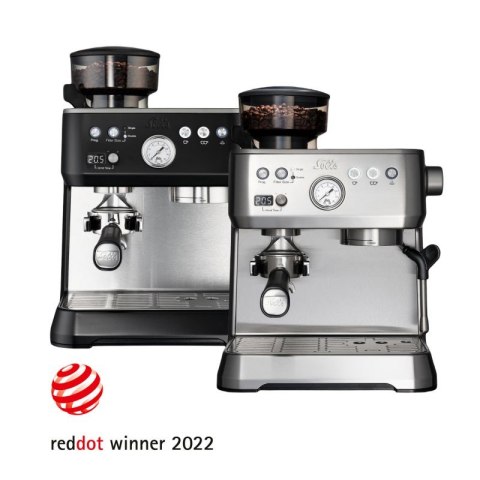 Ekspres kolbowy Grind & Infuse Perfetta stalowy Ekspres kolbowy Grind & Infuse Perfetta stalowy