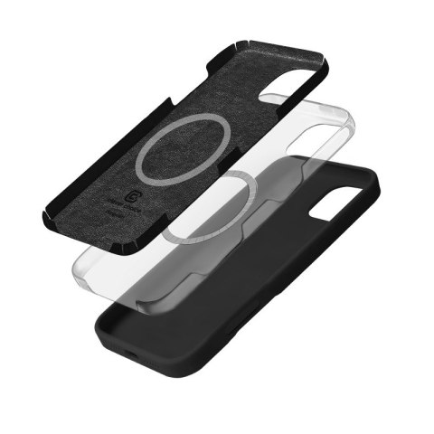 Etui Color Cover Magnetic iPhone 16 Pro MagSafe (czarny) Etui Color Cover Magnetic iPhone 16 Pro MagSafe (czarny)