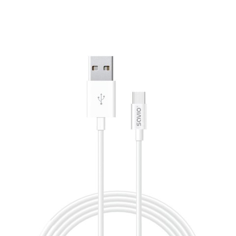Ładowarka sieciowa 65W GaN LA-07 z kablem USB-A-USB typ C 1m, biała Ładowarka sieciowa 65W GaN LA-07 z kablem USB-A-USB typ C 1m, biała