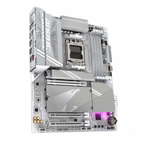 Płyta główna X870 A ELITE WF7 ICE AM 5 4DDR5 HDMI/USB-C ATX Płyta główna X870 A ELITE WF7 ICE AM 5 4DDR5 HDMI/USB-C ATX