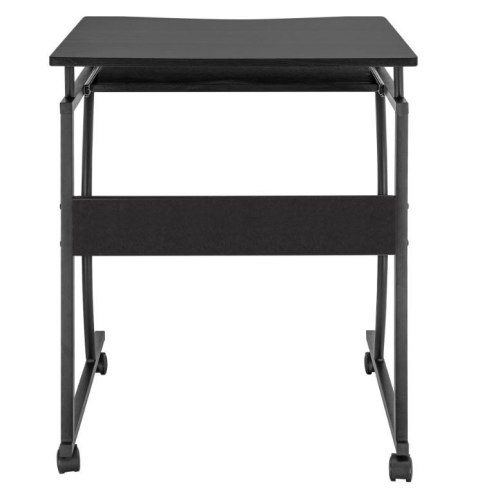Biurko komputerowe mobilne Techly 600x480mm czarne Biurko komputerowe mobilne Techly 600x480mm czarne