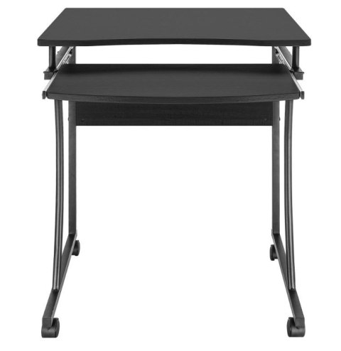 Biurko komputerowe mobilne Techly 600x480mm czarne Biurko komputerowe mobilne Techly 600x480mm czarne