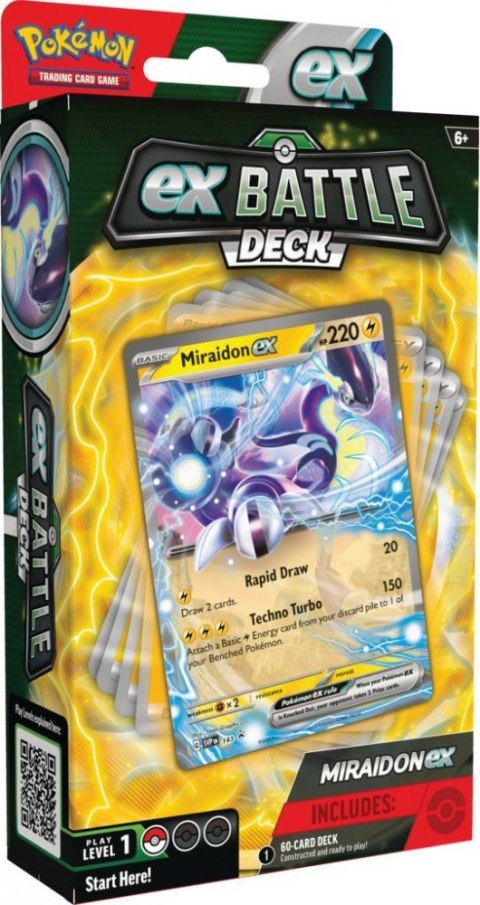 Karty Battle Deck Miraidon ex Karty Battle Deck Miraidon ex