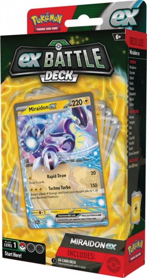 Karty Battle Deck Miraidon ex Karty Battle Deck Miraidon ex