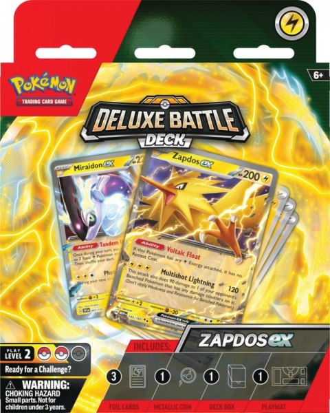 Karty Deluxe Battle Deck Zapdos ex Karty Deluxe Battle Deck Zapdos ex