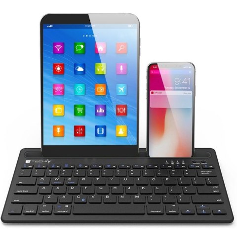 Klawiatura Bluetooth z podstawką na tablet i telefon Klawiatura Bluetooth z podstawką na tablet i telefon