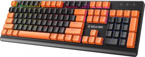 Klawiatura mechaniczna dla graczy DESTROYER WT300 podświetlana - wersja limitowana WORLD OF TANKS Klawiatura mechaniczna dla graczy DESTROYER WT300 podświetlana - wersja limitowana WORLD OF TANKS