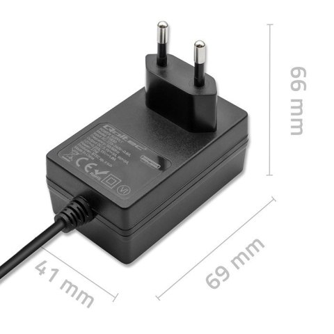 Ładowarka Super FAST PD for Raspberry PI 5 | USB-C | 27W | 5-12V | 1.8-5A | Czarna Ładowarka Super FAST PD for Raspberry PI 5 | USB-C | 27W | 5-12V | 1.8-5A | Czarna