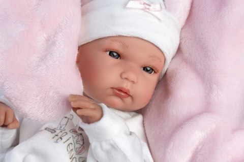 Lalka winylowa bobas 35 cm Bimba z różową podusią Lalka winylowa bobas 35 cm Bimba z różową podusią