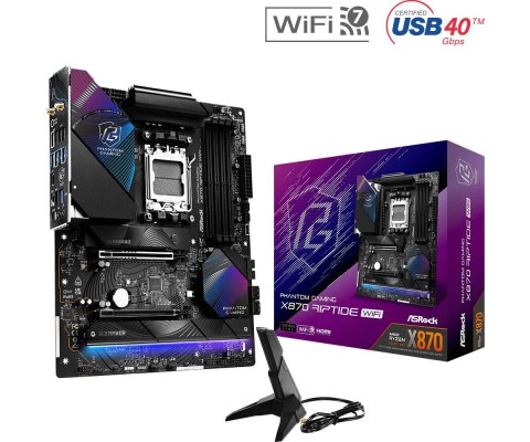 Płyta główna X870 RIPTIDE WIFI 4DDR5 M.2 ATX Płyta główna X870 RIPTIDE WIFI 4DDR5 M.2 ATX