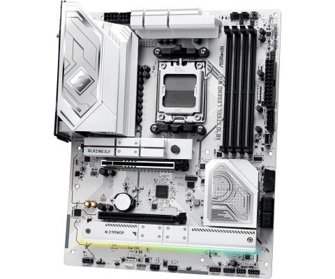 Płyta główna X870 STEEL LEGEND WIFI AM5 4DDR5 M.2 ATX Płyta główna X870 STEEL LEGEND WIFI AM5 4DDR5 M.2 ATX