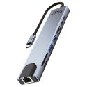 Stacja dokująca 8 IN 1 GIGA LAN HUB MT5046