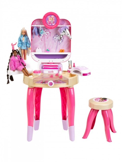 Toaletka Barbie z lampą do paznokci hybryd Toaletka Barbie z lampą do paznokci hybryd