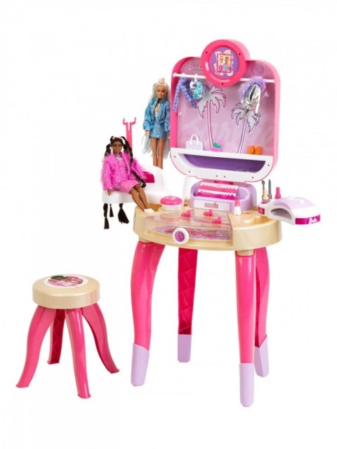 Toaletka Barbie z lampą do paznokci hybryd Toaletka Barbie z lampą do paznokci hybryd