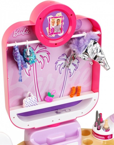 Toaletka Barbie z lampą do paznokci hybryd Toaletka Barbie z lampą do paznokci hybryd