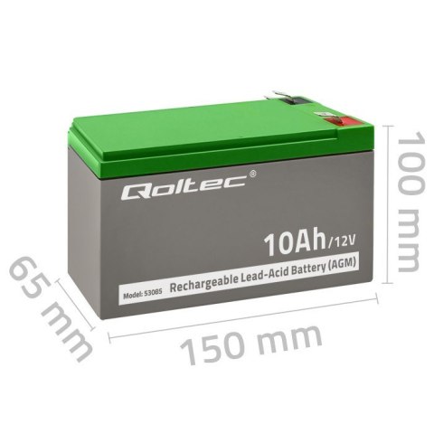 Akumulator AGM | 12V | 10Ah | Bezobsługowy | do UPS Akumulator AGM | 12V | 10Ah | Bezobsługowy | do UPS