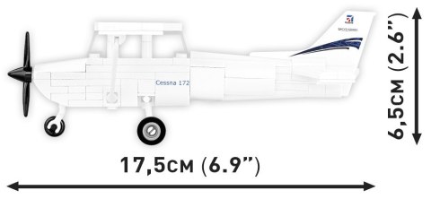 Cobi Klocki Cessna 172 Skyhawk 160 klocków biała Cobi Klocki Cessna 172 Skyhawk 160 klocków biała