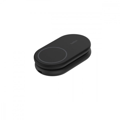 Magnetyczna podstawka ładująca BOOSTCHARGE 2w1 Qi2 15W czarna składana Magnetyczna podstawka ładująca BOOSTCHARGE 2w1 Qi2 15W czarna składana