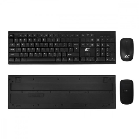 Bezprzewodowa mysz i klawiatura NanoRS RS580 Bezprzewodowa mysz i klawiatura NanoRS RS580