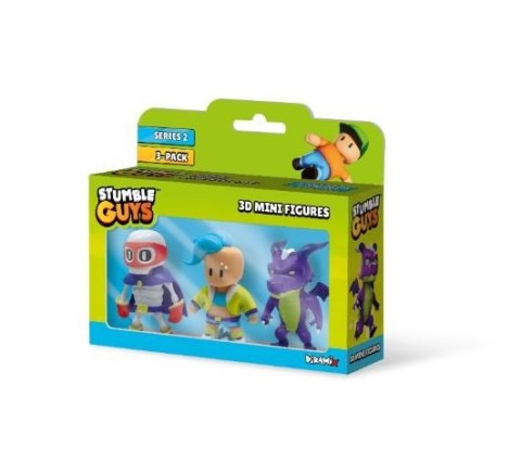 Figurki Stumble Guys Opakowanie windowbox z 3 figurkami Figurki Stumble Guys Opakowanie windowbox z 3 figurkami