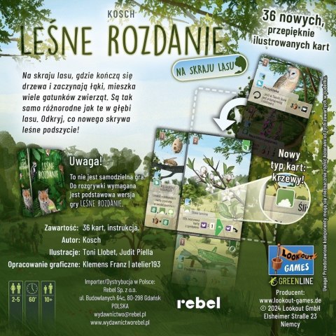 Gra Leśne rozdanie: Na skraju lasu Gra Leśne rozdanie: Na skraju lasu